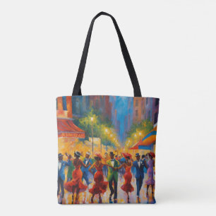 Tote Bag Élégante couture sophistiquée Harlem Renaissance