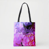 Tote Bag Élégante floraison de magenta rose (Devant)