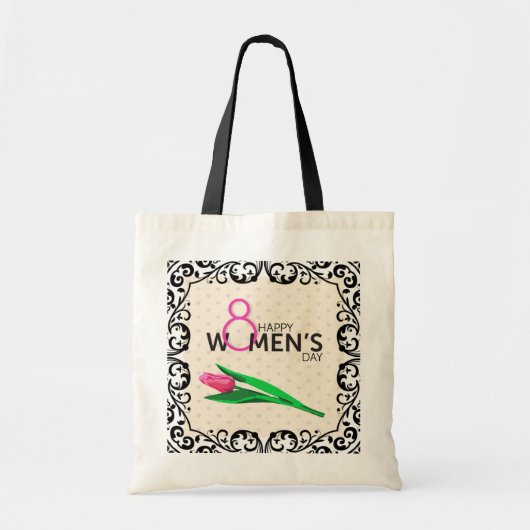 Tote Bag Elégante Journée internationale des femmes (Devant)