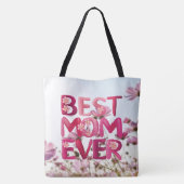 Tote Bag Élégante mère moderne de la meilleure maman jamais (Dos)