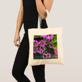 Tote Bag Elégants fleurs roses azalées roses (Devant (produit))
