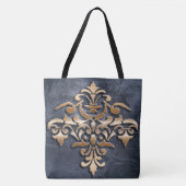 Tote Bag Élément d'or de style baroque (Devant)