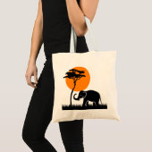 Tote Bag Eléphant (Devant (produit))