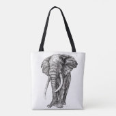 Tote Bag Éléphant (Dos)