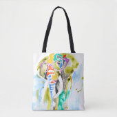 Tote Bag Eléphant à pantalon intelligent (Devant)