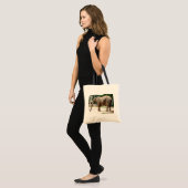 Tote Bag éléphant africain (Devant (modèle))