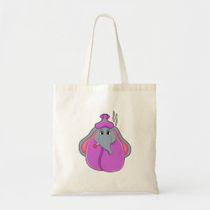 Tote Bag Eléphant avec thermomètre à fièvre