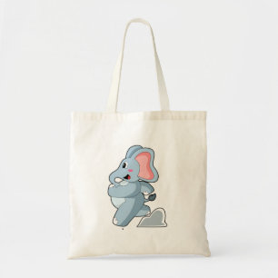 Tote Bag Eléphant coureur