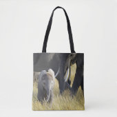 Tote Bag Éléphant de bébé (Devant)