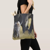 Tote Bag Éléphant de bébé (De près)
