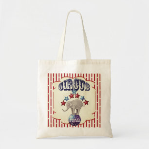 Tote Bag Eléphant de cirque vintage Favoris