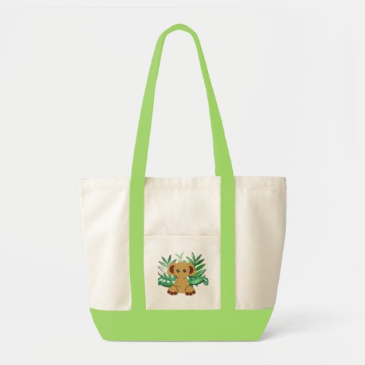 Tote Bag Éléphant Fourre-tout (Devant)
