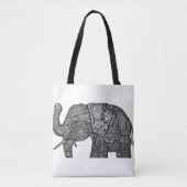 Tote Bag Elephant Fourre-tout (Devant)