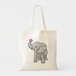 Tote Bag Eléphant Lollipop
