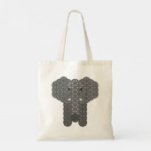 Tote Bag éléphant sacré - éléphant de la vie. (Dos)