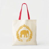 Tote Bag Éléphant thaïlandais (Devant)