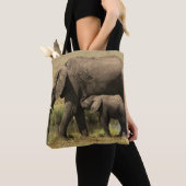Tote Bag Éléphants africains (De près)