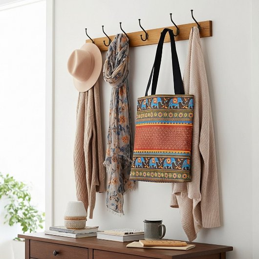 Tote Bag Éléphants brillants