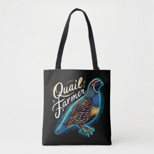 Tote Bag Éleveur de cailles