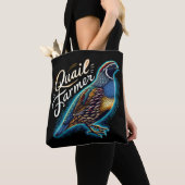 Tote Bag Éleveur de cailles (De près)