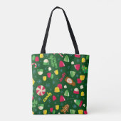 Tote Bag Elf le Motif Candy de cinéma (Dos)