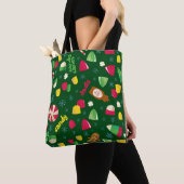 Tote Bag Elf le Motif Candy de cinéma (De près)