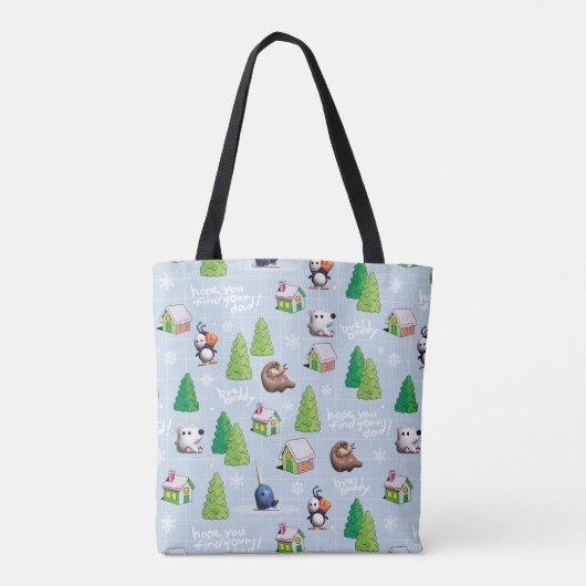 Tote Bag Elf the Movie | Pas maintenant Arctic Puffin! (Dos)