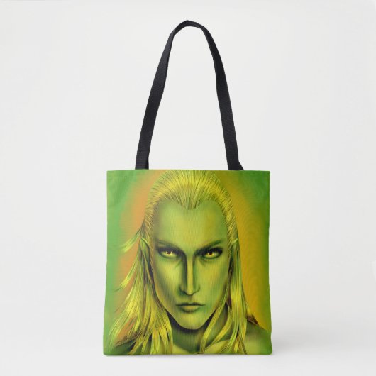 Tote Bag Elfe de la Forêt de Malé Falln (Devant)