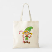 Tote Bag Elfe fille avec Sucre de canne (Dos)