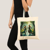 Tote Bag Elfes dansant (Devant (produit))