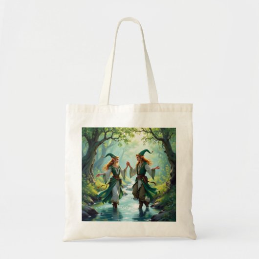 Tote Bag Elfes dansant (Devant)