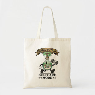Tote Bag Élixir Magique Rétro pour le Fitness en Mode Autos