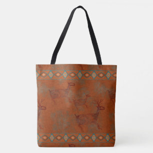 Tote Bag Elk Petroglyph, sud-ouest des Canyons