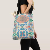 Tote Bag Ella Flower Pas de retard (De près)