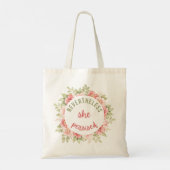 Tote Bag Elle A Néanmoins Persisté (Dos)