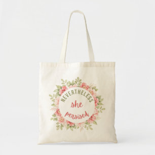Tote Bag Elle A Néanmoins Persisté