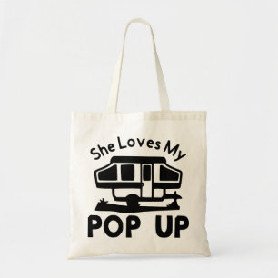 Tote Bag Elle Aime Mon Pop-Up #USAPatriotGraphics ©