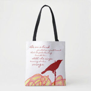 Tote Bag Elle chante encore