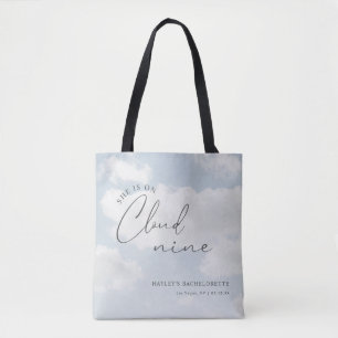 Tote Bag Elle est sur Cloud 9 Faveurs de l'enterrement de v