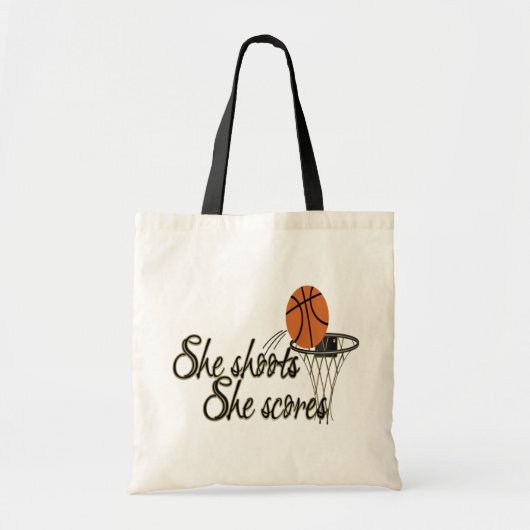 Tote Bag Elle la tire… marque (Devant)