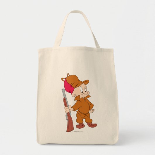 Tote Bag ELMER FUDD™| Avec un fusil (Devant)