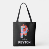 Tote Bag Elmo Alphabet | Crayon P (Dos)