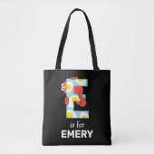 Tote Bag Elmo Alphabet | E OE (Devant)