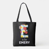 Tote Bag Elmo Alphabet | E OE (Dos)