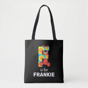 Tote Bag Elmo Alphabet   F Fleurs
