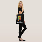 Tote Bag Elmo Alphabet | F Fleurs (Sur le modèle)