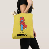 Tote Bag Elmo Alphabet | I Bleu (De près)