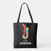 Tote Bag Elmo Alphabet | J Jelly Bean (Dos)