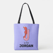 Tote Bag Elmo Alphabet | J rose (Dos)
