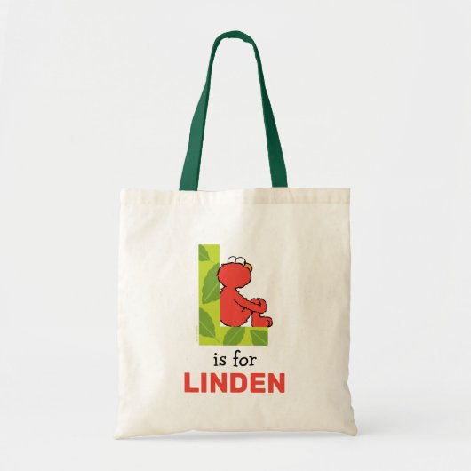 Tote Bag Elmo Alphabet | L feuille (Devant)